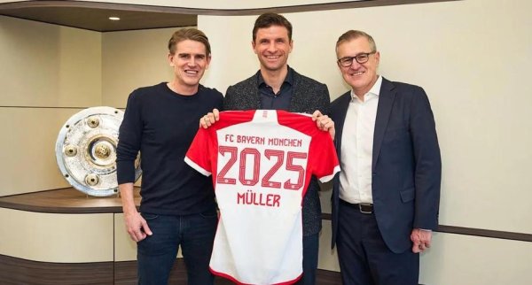 百家乐网站 拜仁官方宣布与31岁穆勒续约至2023年